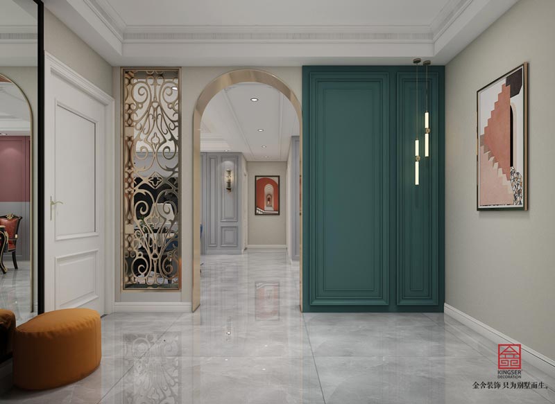 悅傾城140平美式風(fēng)格裝修設(shè)計