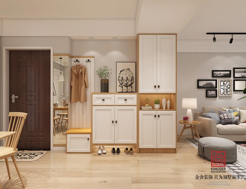 翰玉門庭90平簡(jiǎn)約風(fēng)格裝修效果圖