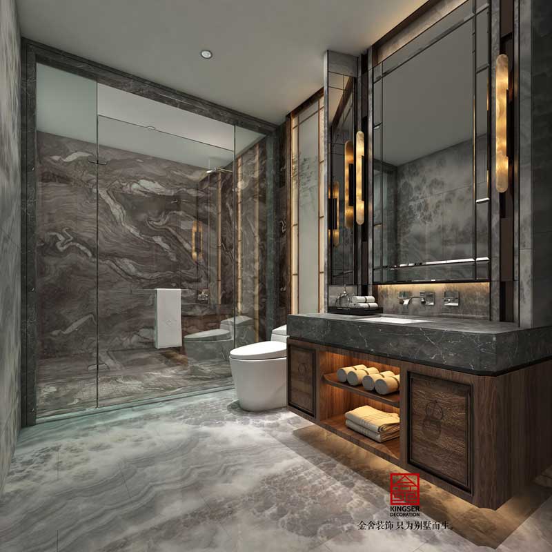 榮盛御府裝修373平米現(xiàn)代風(fēng)格研發(fā)效果圖