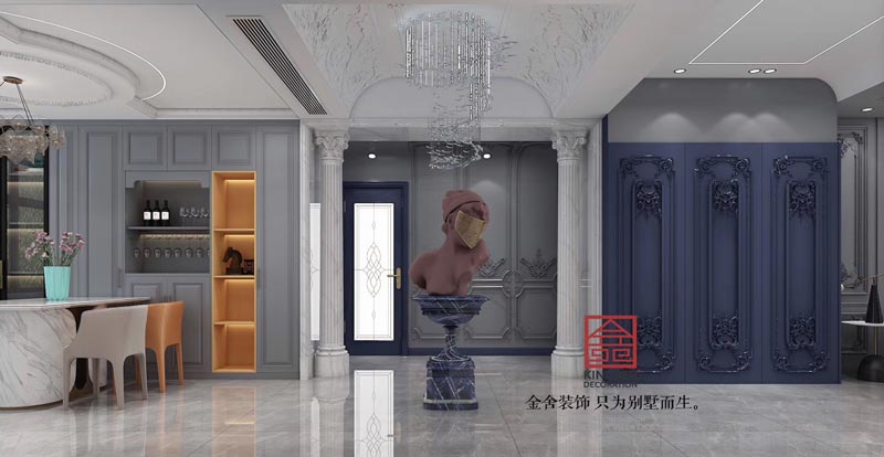 榮盛華府輕奢風(fēng)格效果圖