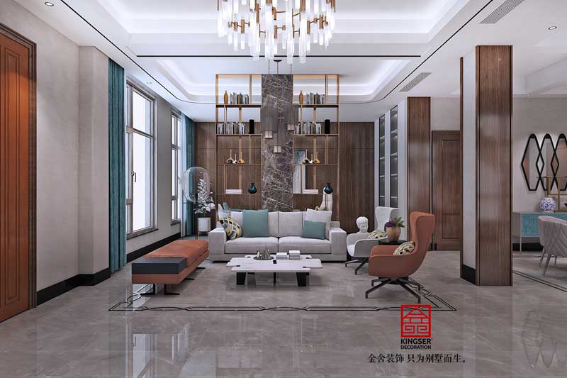 大者三期別墅裝修290平輕奢風(fēng)格設(shè)計(jì)方案