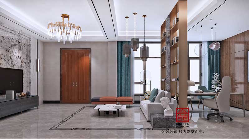 大者三期別墅裝修290平輕奢風(fēng)格設(shè)計(jì)方案