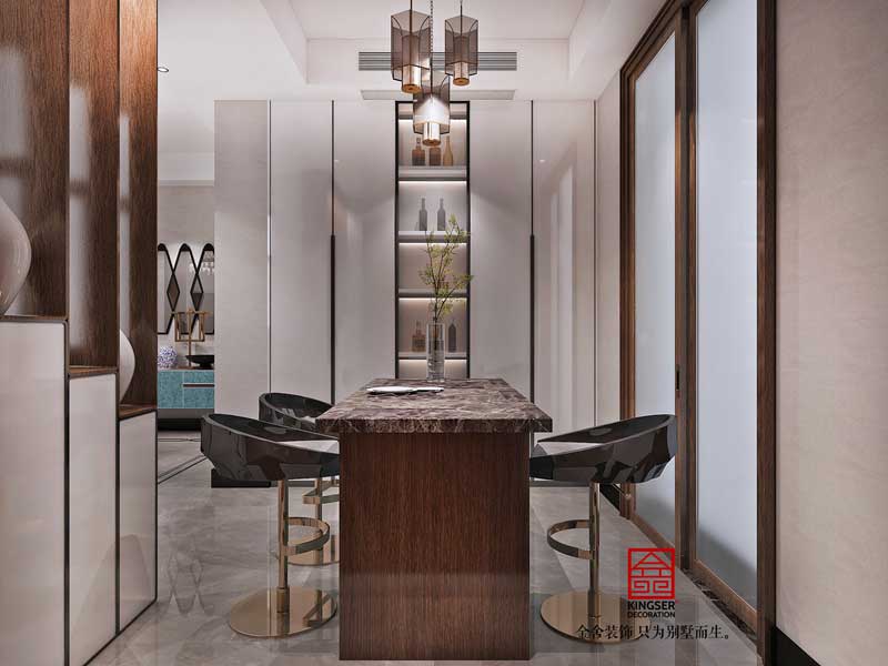 大者三期別墅裝修290平輕奢風(fēng)格設(shè)計(jì)方案