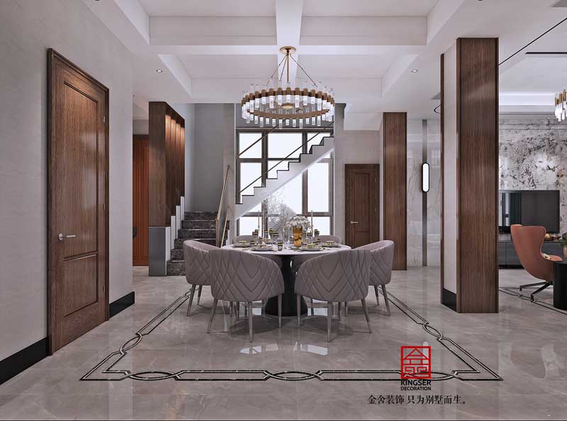 大者三期別墅裝修290平輕奢風(fēng)格設(shè)計(jì)方案