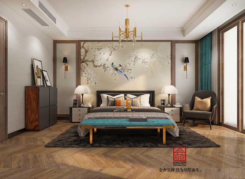 大者三期別墅裝修290平輕奢風(fēng)格設(shè)計(jì)方案