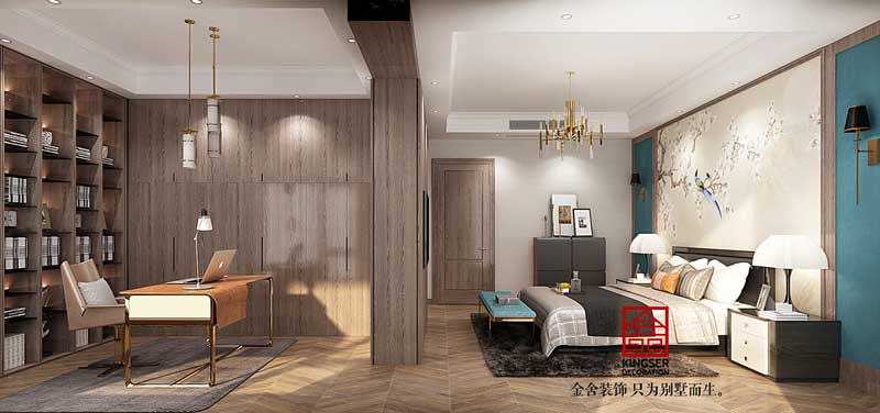 大者三期別墅裝修290平輕奢風(fēng)格設(shè)計(jì)方案