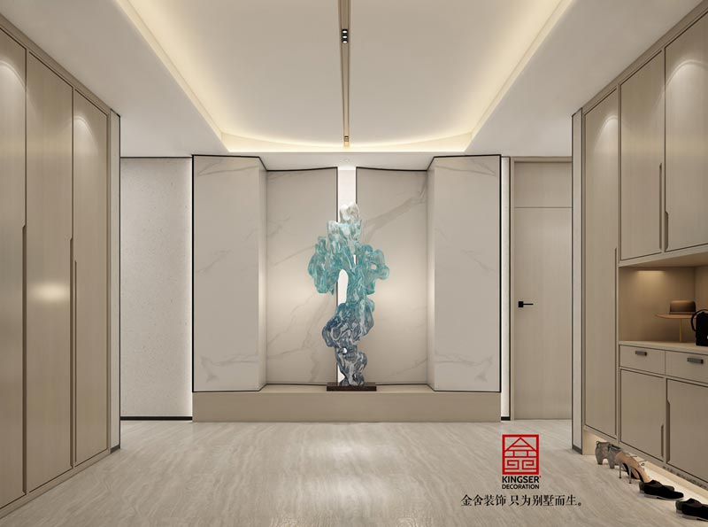 匯君城裝修設(shè)計360平米輕奢風格效果圖