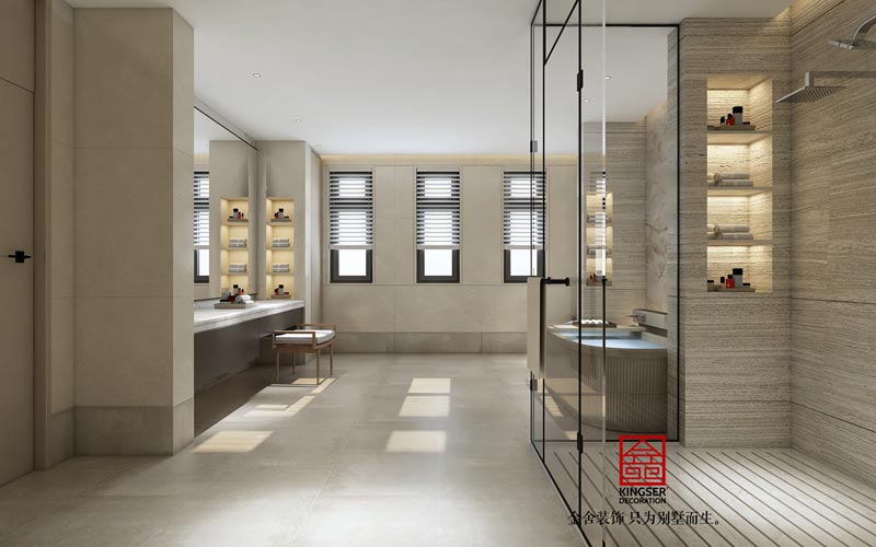 匯君城裝修設(shè)計360平米輕奢風格效果圖