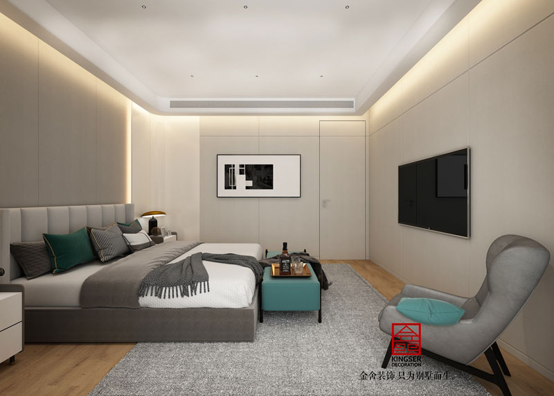 匯君城裝修設(shè)計360平米輕奢風格效果圖