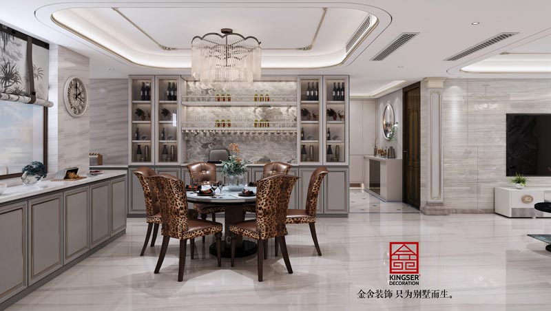 維多利亞三期裝修206平米現(xiàn)代風格設(shè)計效果圖