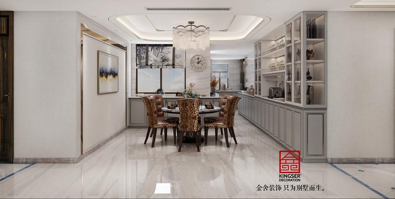 維多利亞三期裝修206平米現(xiàn)代風格設(shè)計效果圖