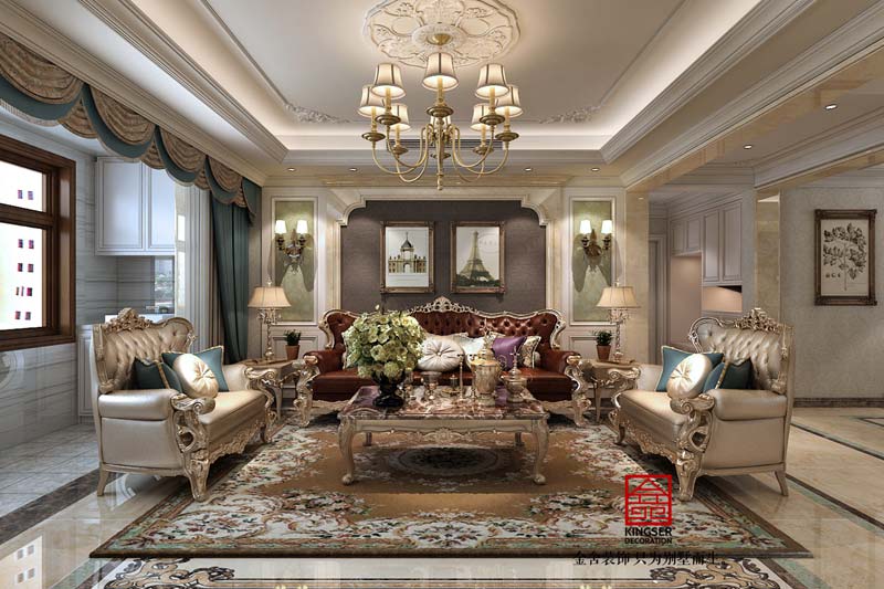 國(guó)賓壹號(hào)-歐式風(fēng)格-裝修效果圖