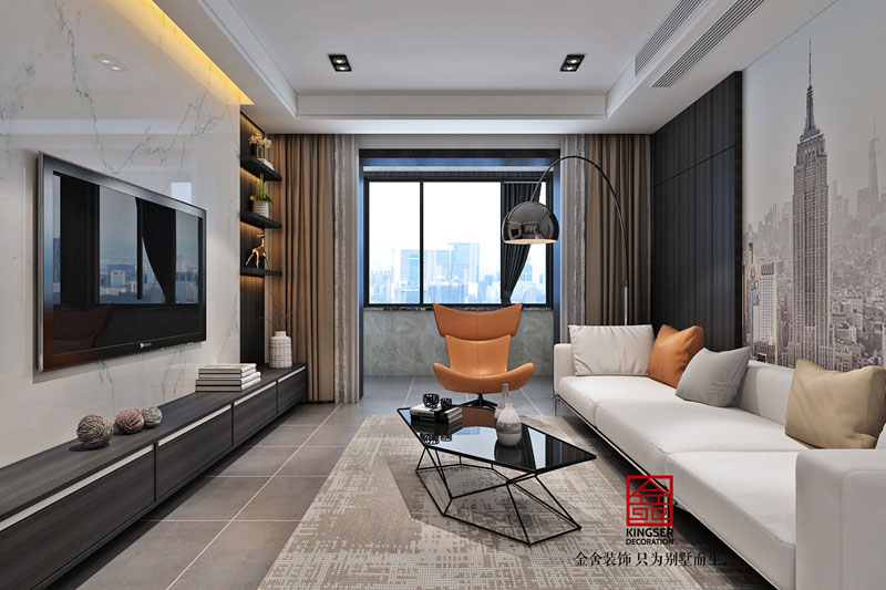 維多利亞三期122平米極簡風(fēng)格裝修設(shè)計效果圖