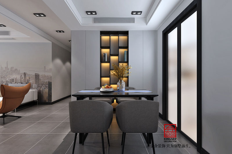 維多利亞三期122平米極簡風(fēng)格裝修設(shè)計效果圖