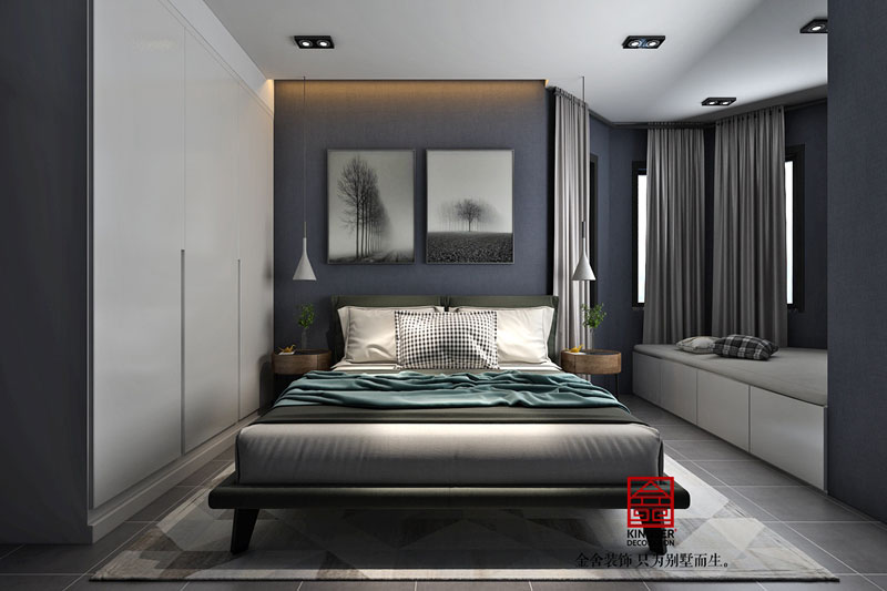 維多利亞三期122平米極簡風(fēng)格裝修設(shè)計效果圖