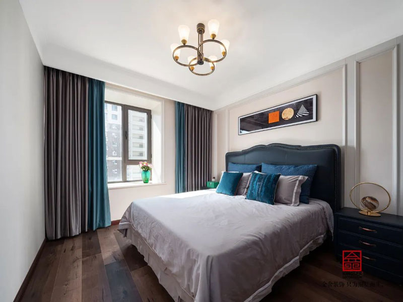 維多利亞三期120㎡美式風(fēng)格裝修實(shí)景圖