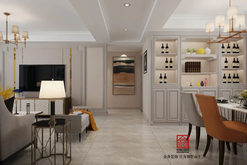 維多利亞三期120㎡美式風(fēng)格裝修實(shí)景圖