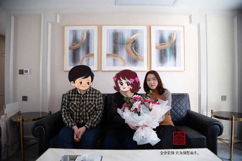 維多利亞三期120㎡美式風(fēng)格裝修實(shí)景圖