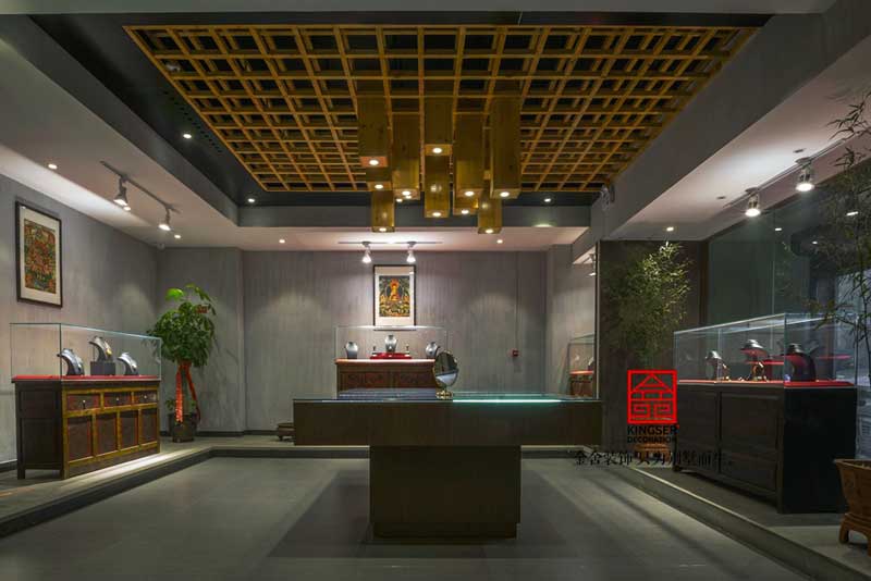 古玩店港式風(fēng)格裝修設(shè)計實景圖