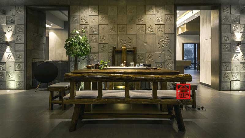 古玩店港式風(fēng)格裝修設(shè)計實景圖