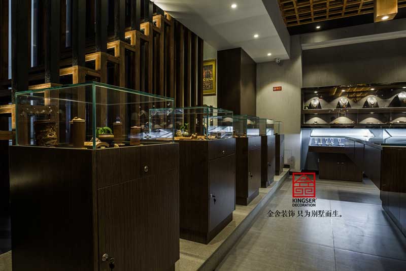 古玩店港式風(fēng)格裝修設(shè)計實景圖