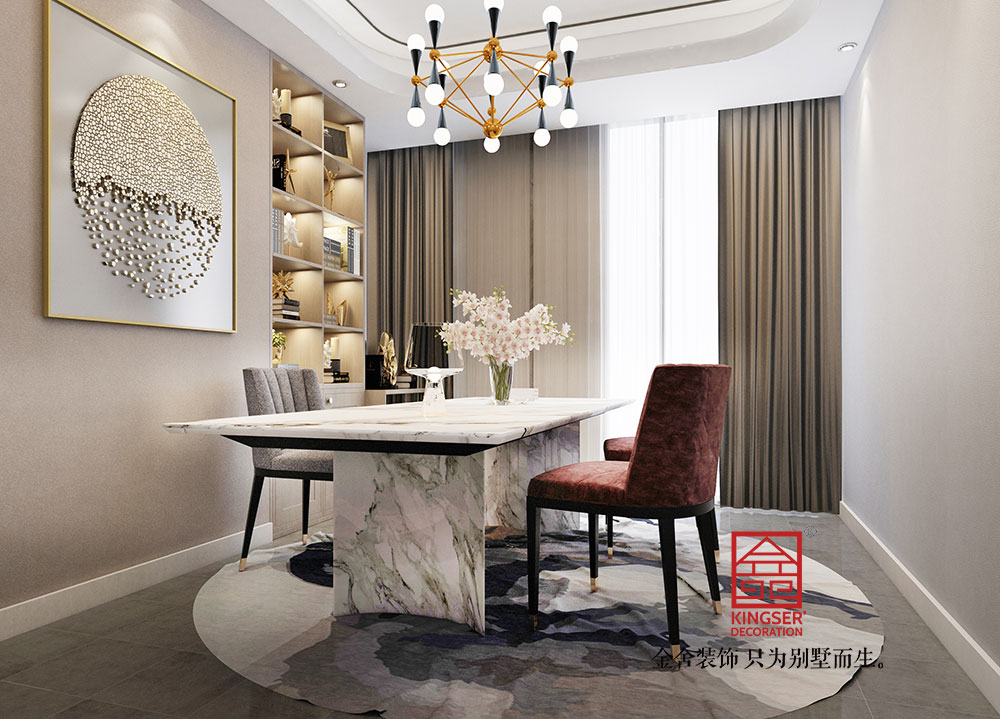 石家莊工裝設(shè)計俏之翼美容院裝修效果圖