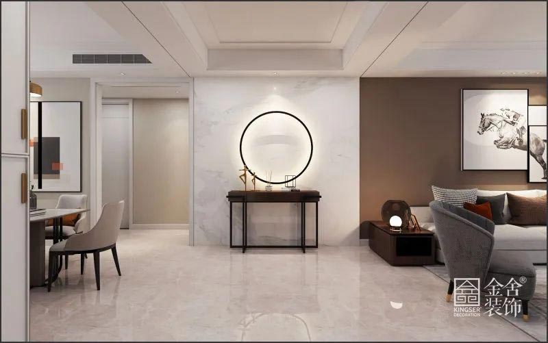 榮盛華府260㎡底躍裝修極簡風(fēng)格效果圖