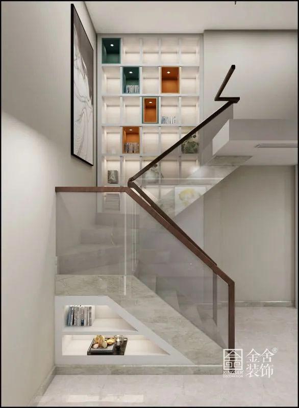 榮盛華府260㎡底躍裝修極簡風(fēng)格效果圖