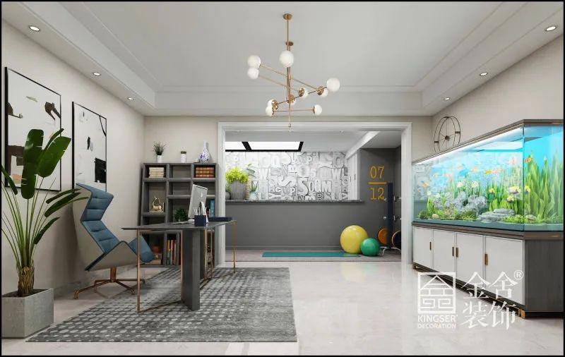 榮盛華府260㎡底躍裝修極簡風(fēng)格效果圖