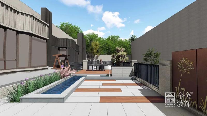 榮盛華府260㎡底躍裝修極簡風(fēng)格效果圖