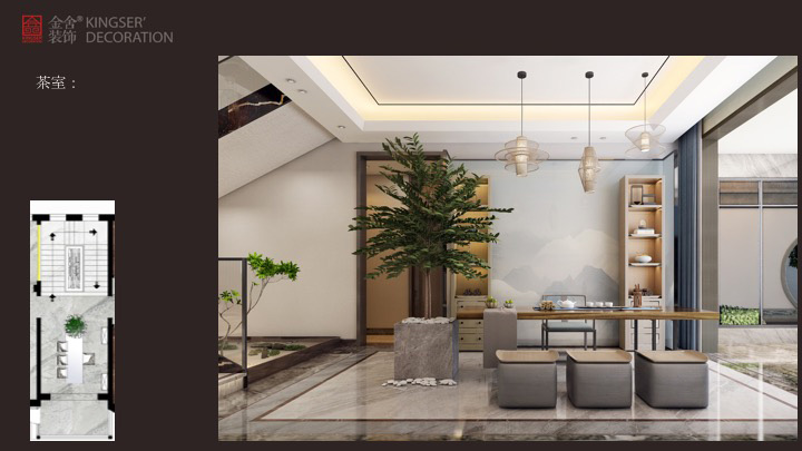 深澤自建別墅裝修設(shè)計(jì)-中式風(fēng)格-效果圖