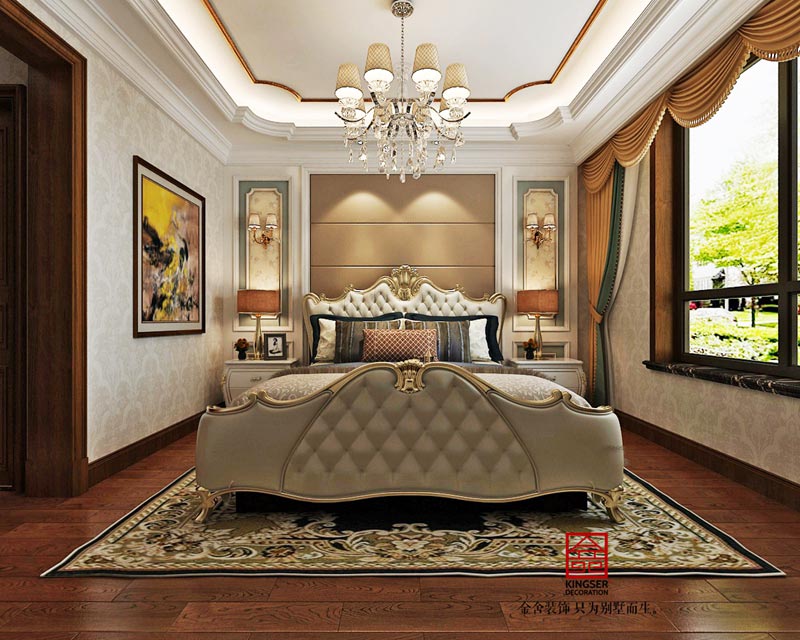 保定裝修香邑瀾山270平米歐式風格效果圖