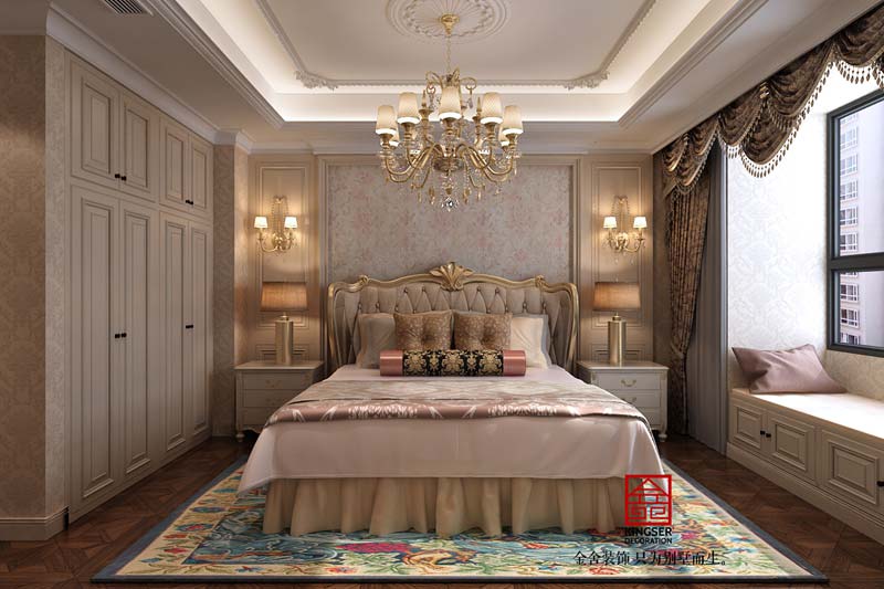 國(guó)賓壹號(hào)139平米歐式風(fēng)格裝修案例