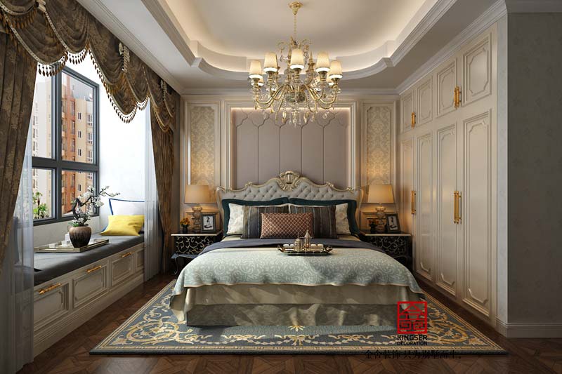 國(guó)賓壹號(hào)139平米歐式風(fēng)格裝修效果圖