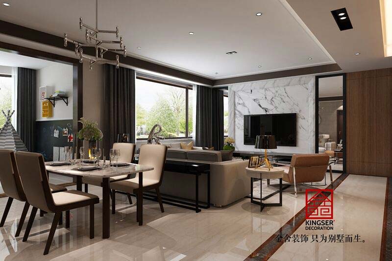 國賓壹號160平米現(xiàn)代風(fēng)格設(shè)計效果圖