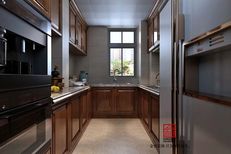 國賓壹號108平米清新美式裝修設計