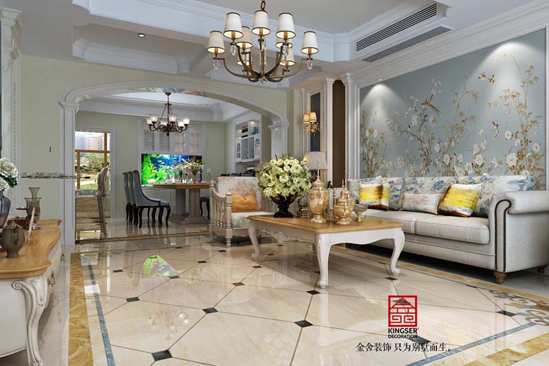 天下錦程-簡(jiǎn)歐風(fēng)格-裝修效果圖