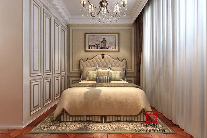 御龍灣裝修設計200平米歐式風格效果圖