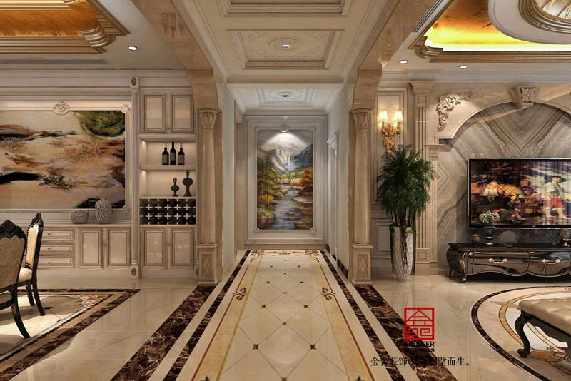 御龍灣裝修設(shè)計(jì)-歐式風(fēng)格-效果圖