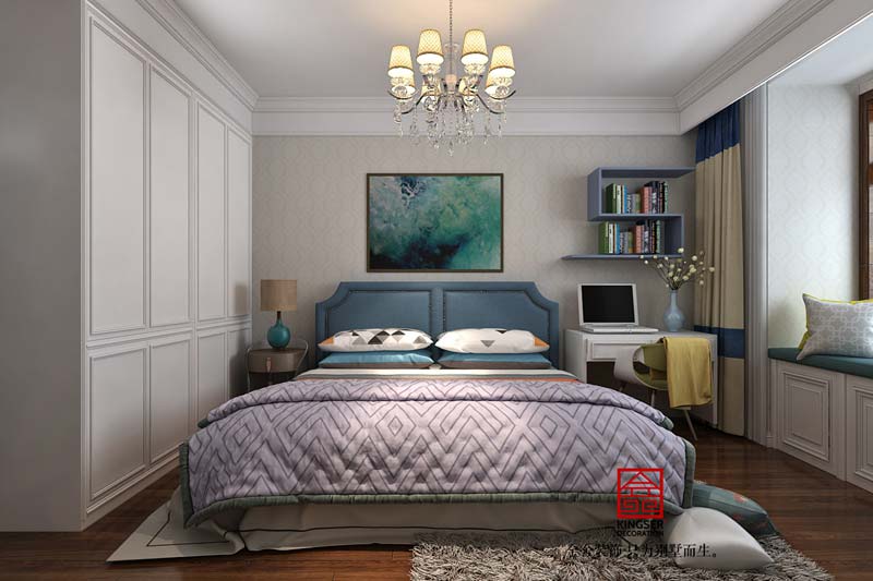 國賓壹號139平裝修美式風(fēng)格效果圖