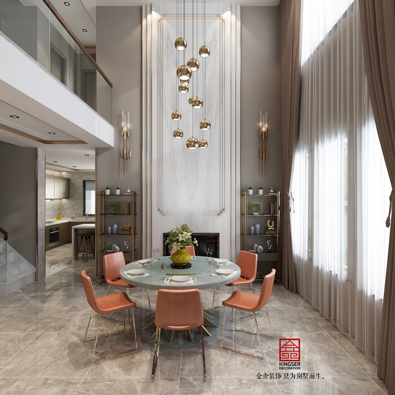 新型歐式豪華別墅裝修設計