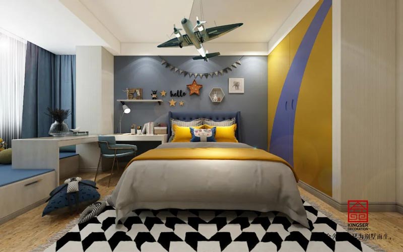 翰林甲第166㎡輕奢風格裝修效果圖