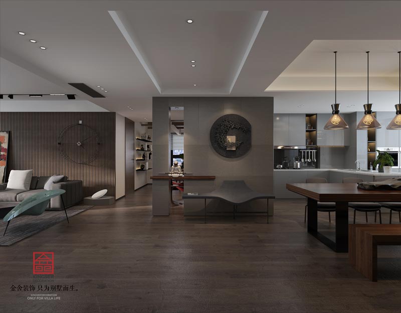 榮盛華府190㎡-現(xiàn)代極簡(jiǎn)-裝修效果圖