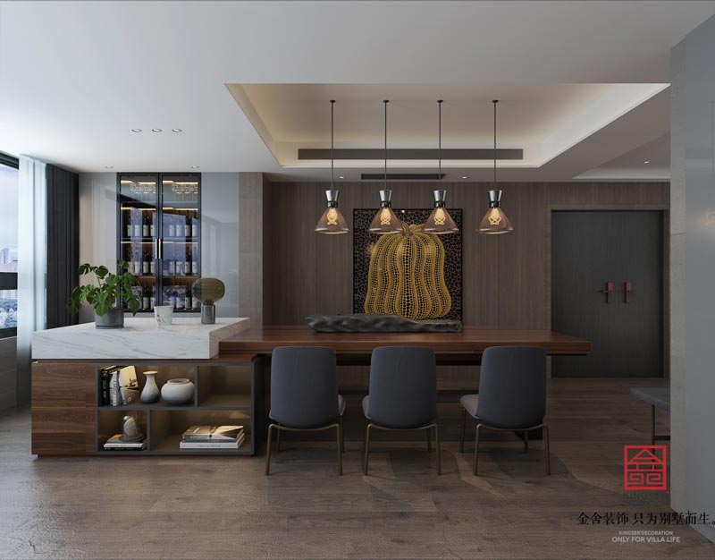 榮盛華府190㎡-現(xiàn)代極簡(jiǎn)-裝修效果圖