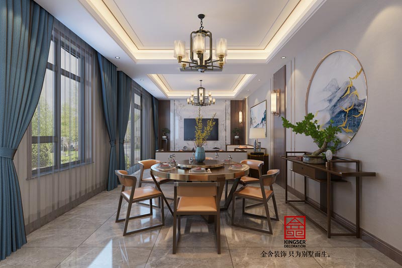 龍湖天宸原著新中式裝修設計