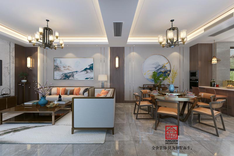 龍湖天宸原著新中式裝修設計