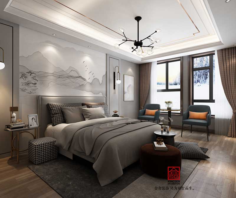 大者別墅裝修-280平米-現(xiàn)代風格效果圖