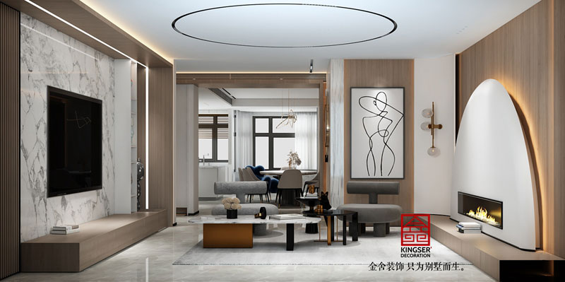 榮盛華府裝修設(shè)計(jì)-180㎡-極簡(jiǎn)效果圖