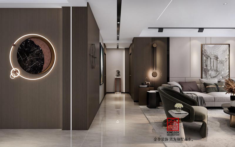 榮盛華府輕奢風格裝修效果圖