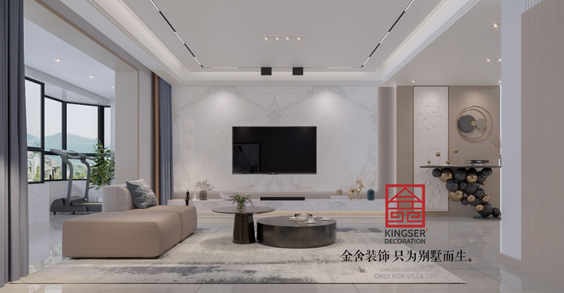 榮盛華府178平米極簡(jiǎn)風(fēng)格裝修